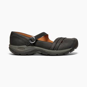 KEEN Presidio II Cross Strap - Cierne Oxford Topanky Damske, KEEN542